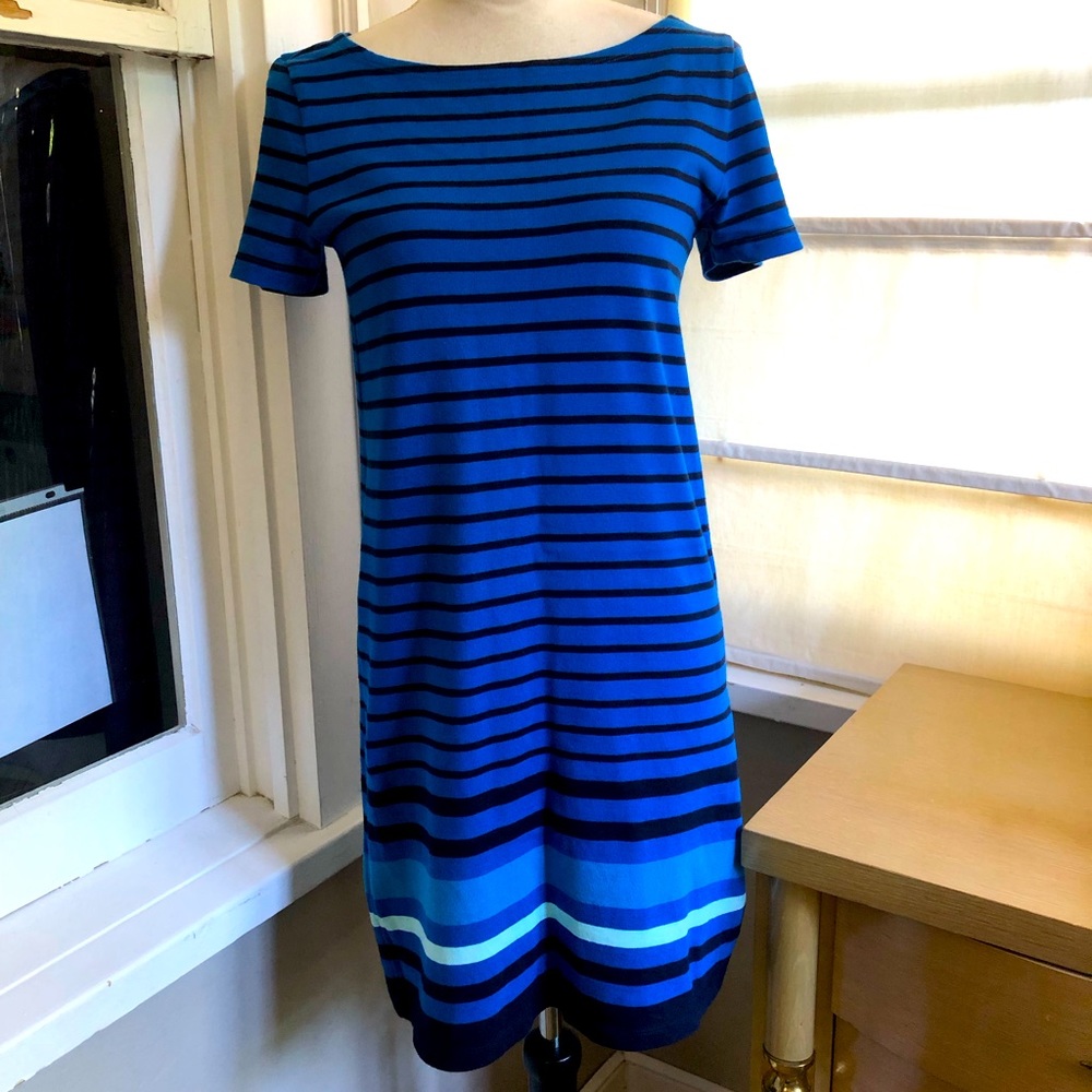 Cotton striped dress